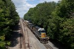 CSXT 8872 Leads M427 at Rigby Yard